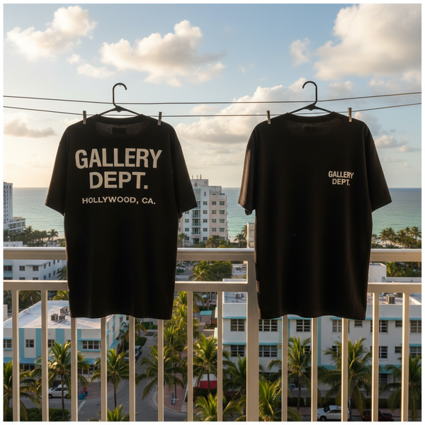 Gallery Dept. Souvenir T-shirt White/Navy/Black
